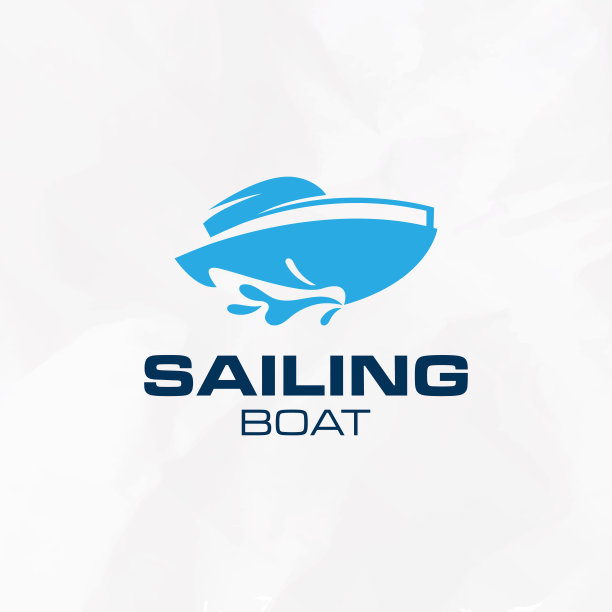 帆船设计logo