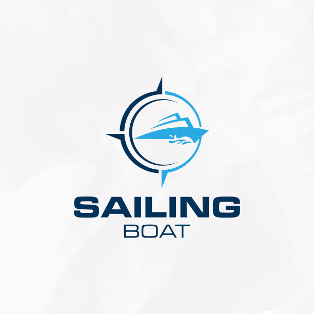 帆船设计logo