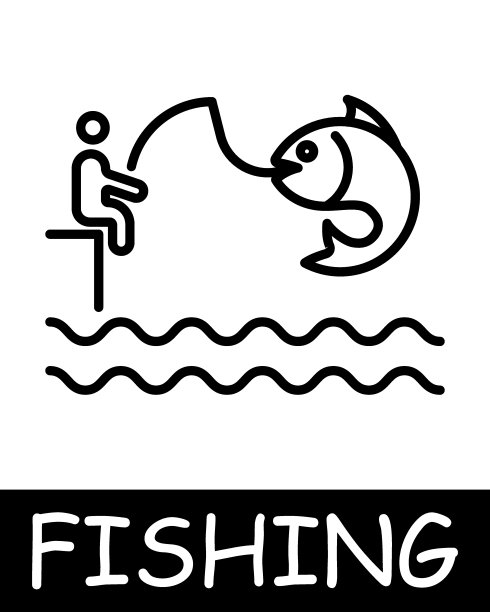 鱼竿logo