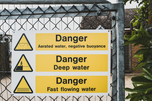 污水处理站警示牌