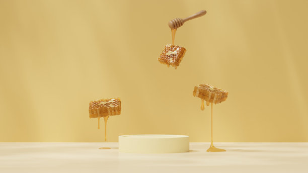 蜂蜜包装 及效果图
