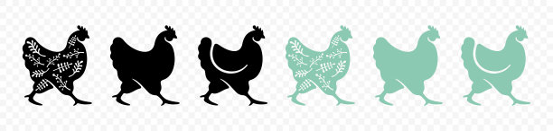 肉鸡logo
