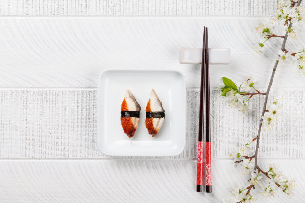 三文鱼樱花卷寿司