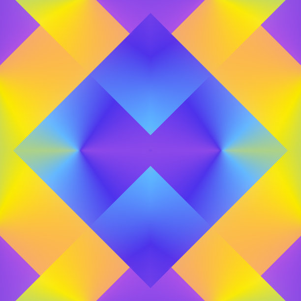 立体几何抽象高清彩背景底纹素材