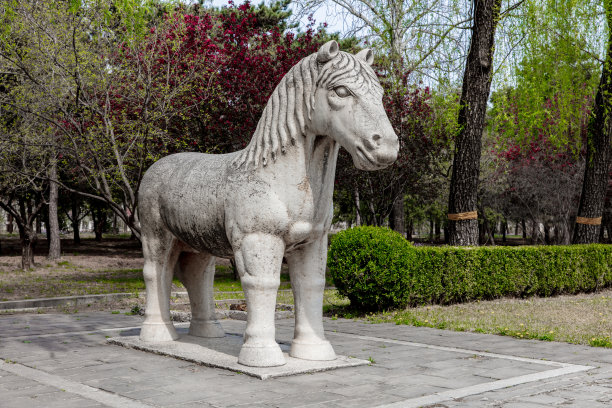 绿色中国风景名胜艺术