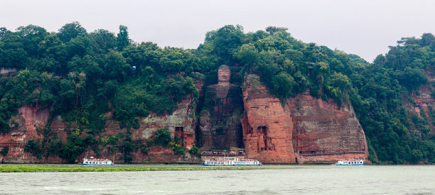 绿色中国风景名胜艺术