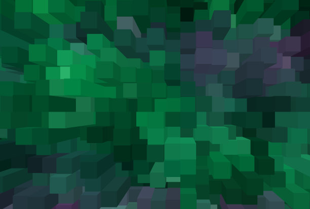 绿色立体几何抽象背景底纹高清