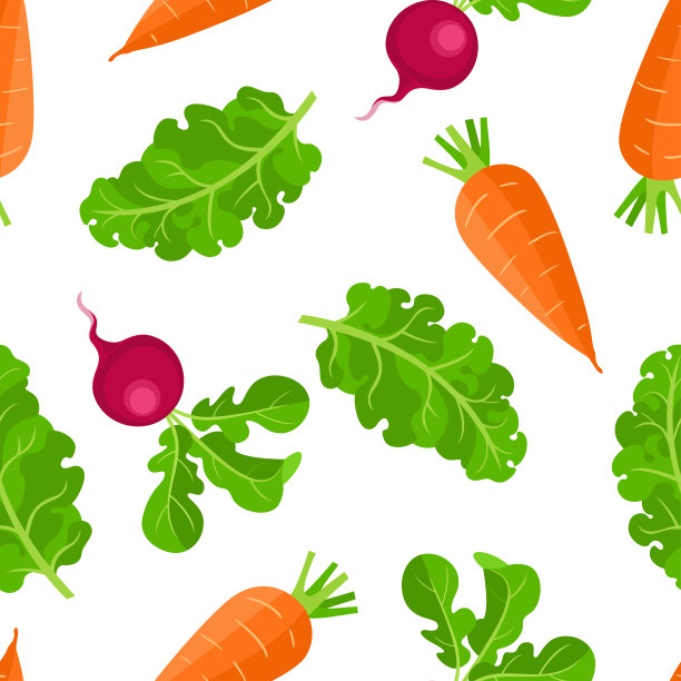 蔬菜壁纸蔬菜矢量插图