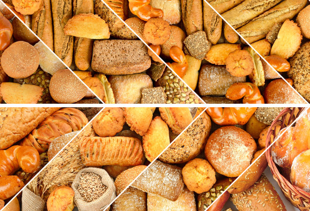 小甜面包,长面包,法式食品