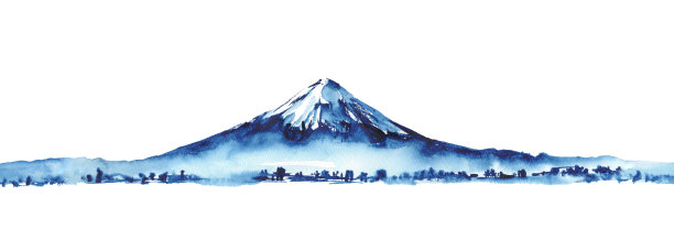著名自然景观,富士山,高山