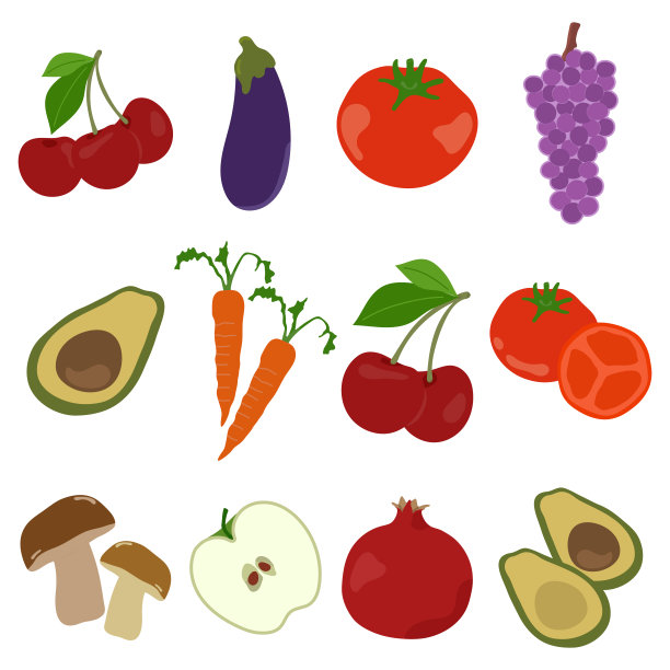 水果蔬菜市场招牌图片 