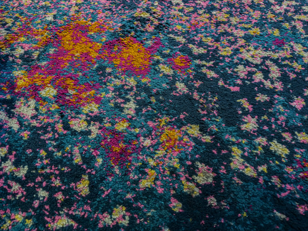 彩色高清印花地毯