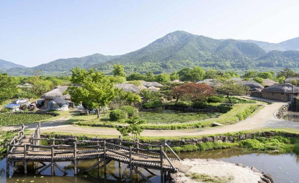 茅屋屋顶,旅游目的地,建筑