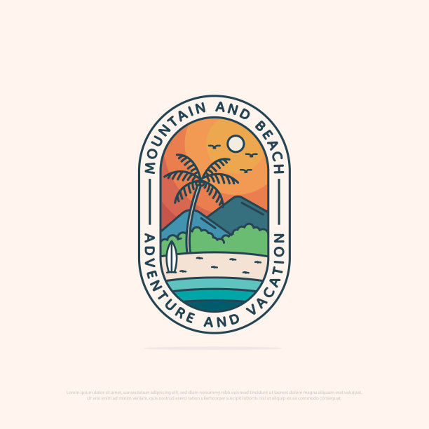 山水时尚logo设计