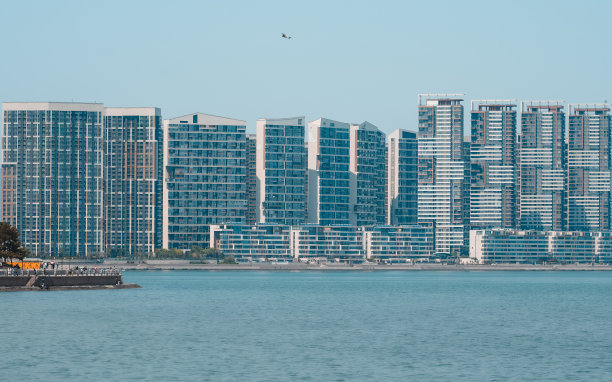 威海建筑威海天际线
