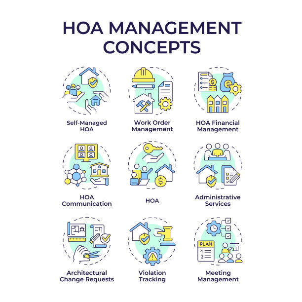 房地产公司水墨画