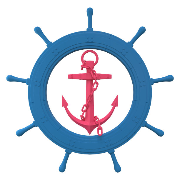帆船标识logo