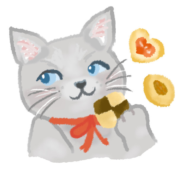 小猫 饼干