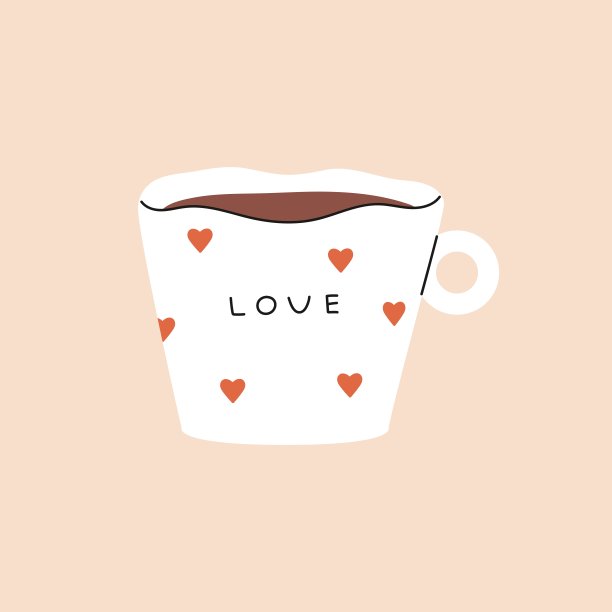 特色咖啡杯图标