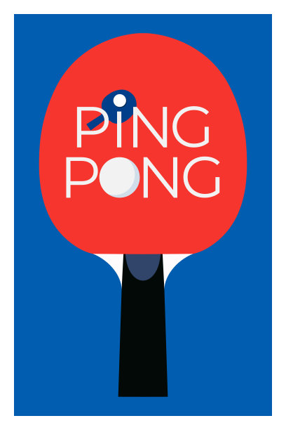 乒乓球宣传栏