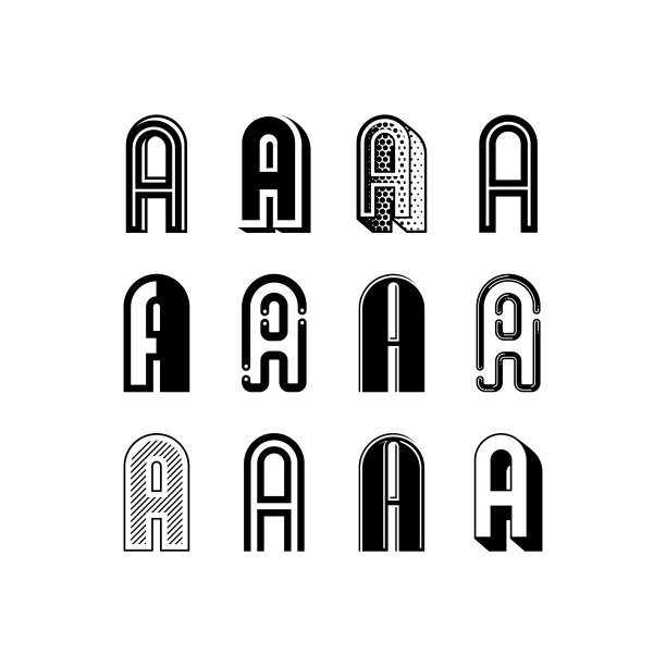 ui字母logo