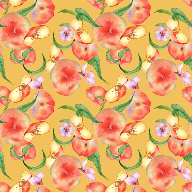 无花果包装手绘