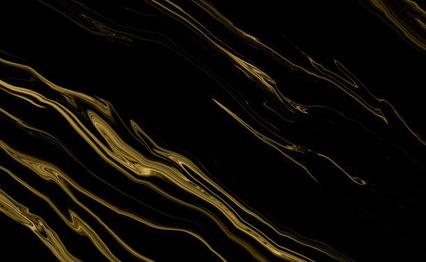 黑金手绘效果图