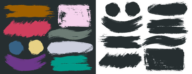 涂鸦复古风格手绘街头艺术插画