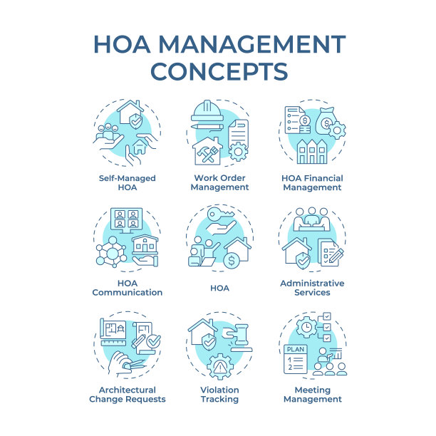房地产公司水墨画