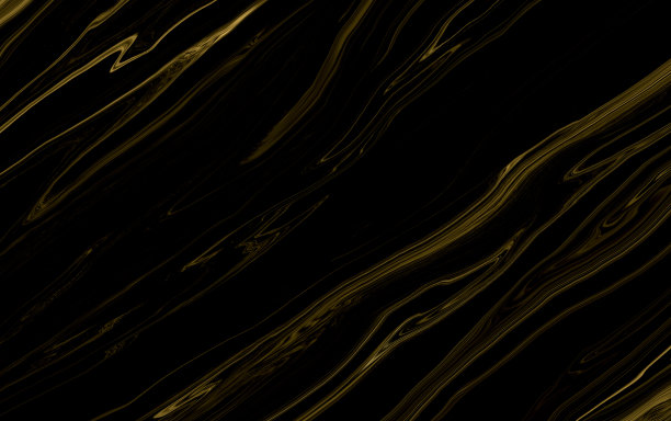 黑金手绘效果图