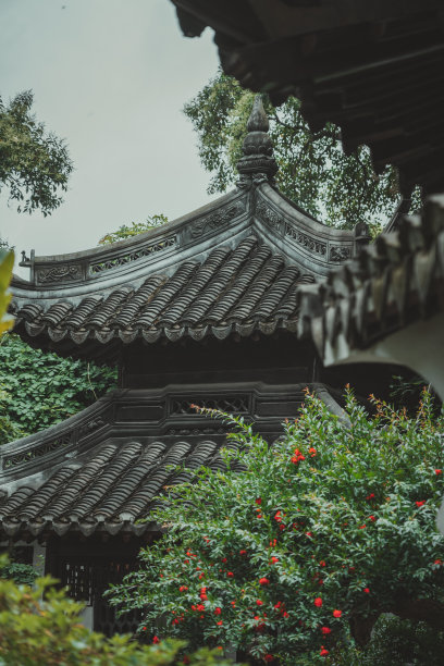 绿色中国风景名胜艺术