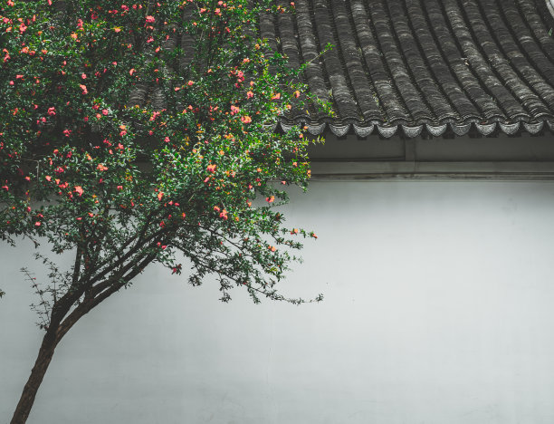 绿色中国风景名胜艺术
