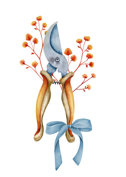 包子铺手绘挂画