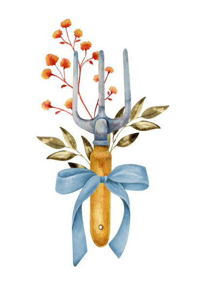 包子铺手绘挂画