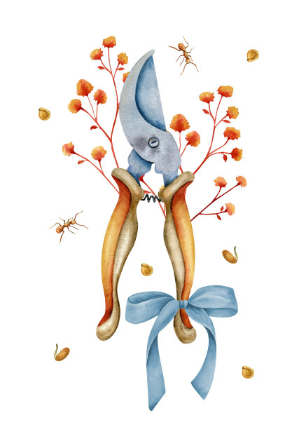 包子铺手绘挂画