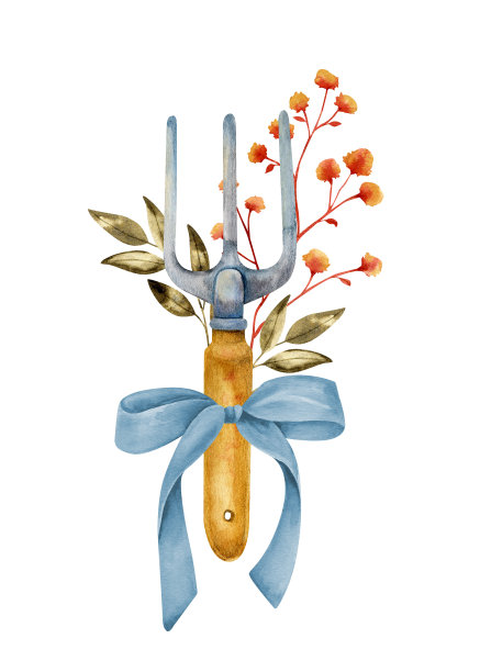 包子铺手绘挂画