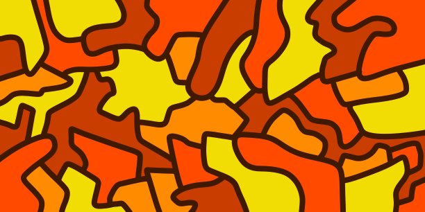 涂鸦复古风格手绘街头艺术插画