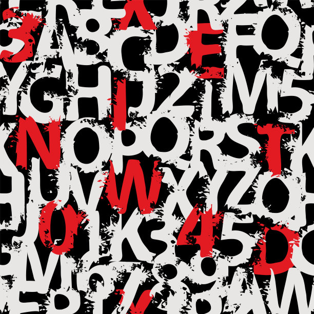 涂鸦复古风格手绘街头艺术插画