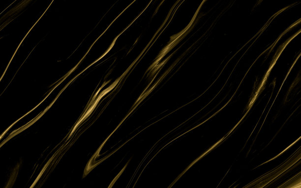 黑金手绘效果图