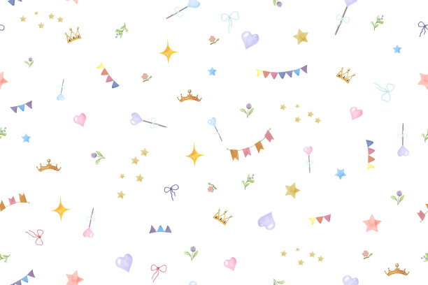 卡通手绘梦幻独角兽