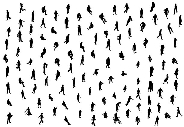 扁平矢量人物绘制