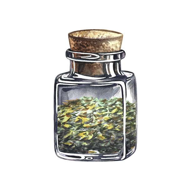 手绘中药