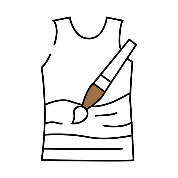 抱枕文化衫插画