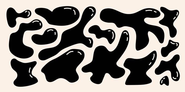 水墨画手绘抽象画