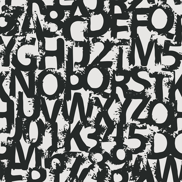 涂鸦复古风格手绘街头艺术插画