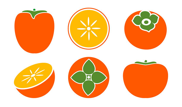 柿子矢量图