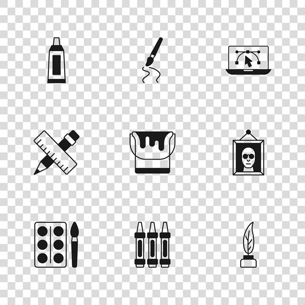 框画无框画手绘山水