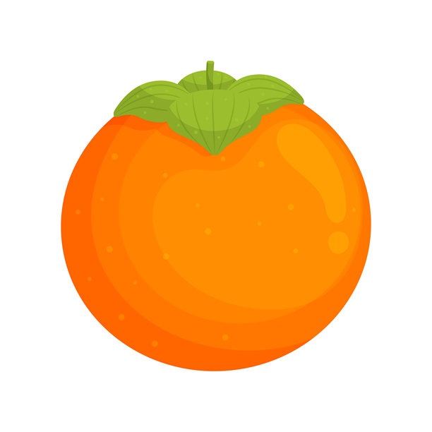 柿子插画