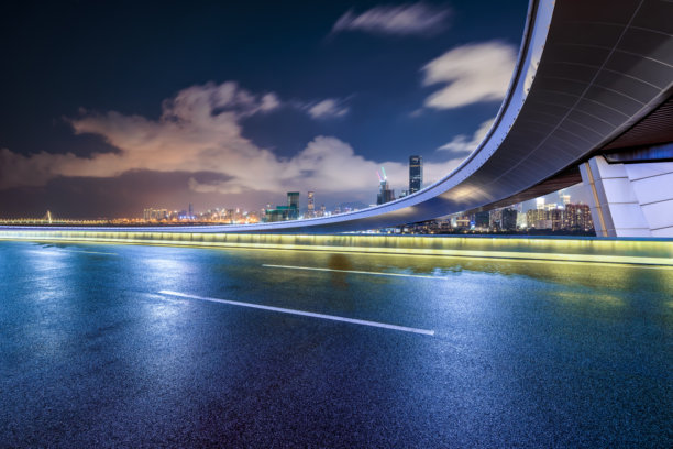 城市公路夜景