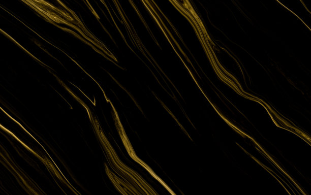 黑金手绘效果图